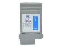 130ml Compatible Cartridge for CANON PFI-107C CYAN